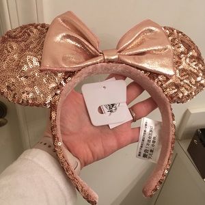 Rose Gold Mickey Ears